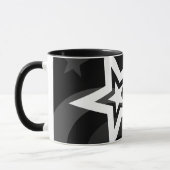 Tasse der Sterne und Kreise (Links)