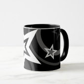 Tasse der Sterne und Kreise (VorderseiteRechts)