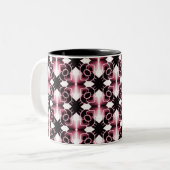 Tasse der Strahlenextravaganz (Vorderseite Links)