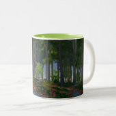 Tasse der Summer Blätter (VorderseiteRechts)