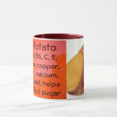 Tasse der süßen Kartoffel (Zentrum)