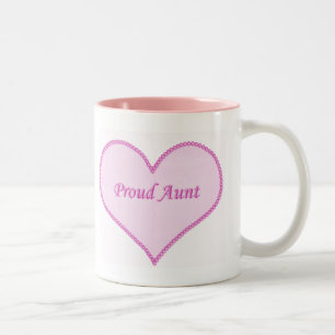 Tasse der Tante, rosa