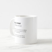 Tasse der technischen Definition (Vorderseite Links)