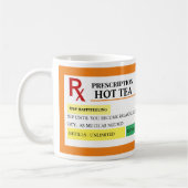 Tasse der Teeverschreibung (Links)