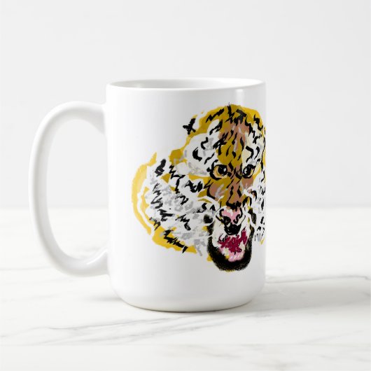 Tasse: Der Tiger Kaffeetasse (Links)