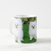 Tasse Der Titel "Puppy Dog Tasse" ruft einen Sinn (Vorderseite Links)