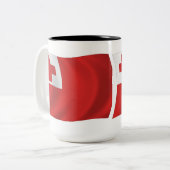 Tasse der Tonga-Flagge (Vorderseite Links)