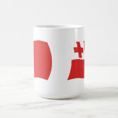 Tasse der Tonga-Flagge (Mittel)