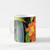 Tasse der tropischen Blume (Vorderseite Links)