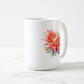 Tasse der tropischen Pflanze (VorderseiteRechts)