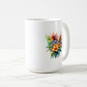 Tasse der tropischen Pflanze (VorderseiteRechts)