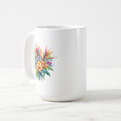Tasse der tropischen Pflanze (Vorderseite Links)