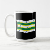 Tasse der Turkmenischen Flagge (Links)