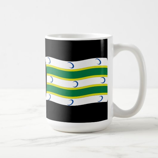 Tasse der Turkmenischen Flagge (Rechts)