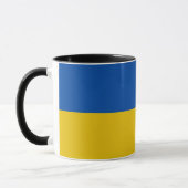 Tasse der ukrainischen Flagge (Links)