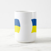 Tasse der ukrainischen Flagge (Mittel)