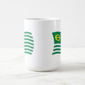 Tasse der Umweltbewegungsflagge (Mittel)