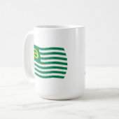 Tasse der Umweltbewegungsflagge (Vorderseite Links)