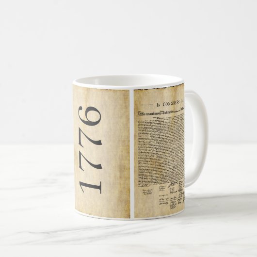 Tasse der Unabhängigkeit (VorderseiteRechts)