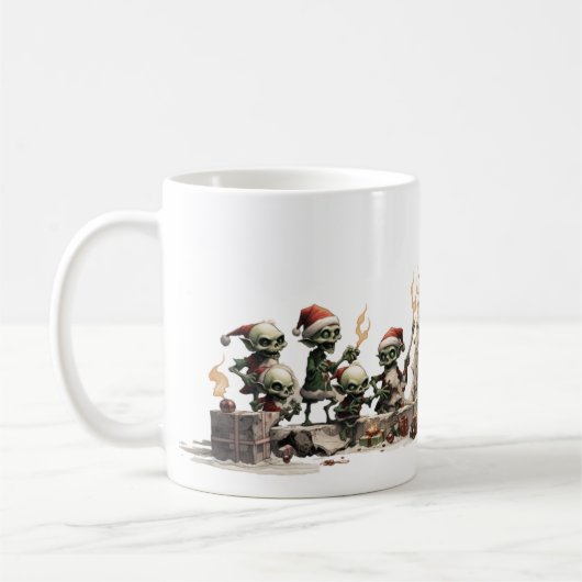 Tasse der Unheilmacher des Weihnachtsmannes (Links)