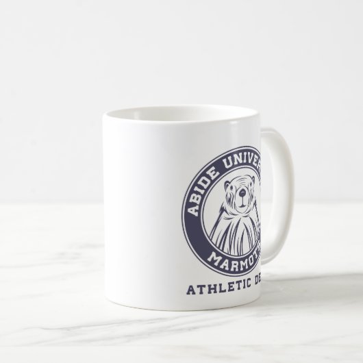 Tasse der Universität Marmots (VorderseiteRechts)