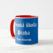 Tasse der Universität Prag (Vorderseite Links)