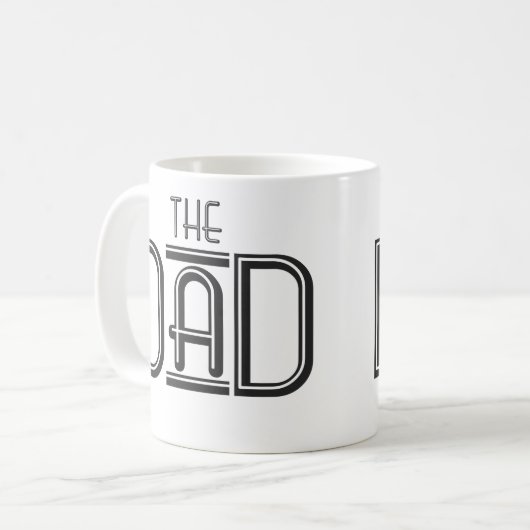 Tasse "DER Vater" (Vorderseite Links)