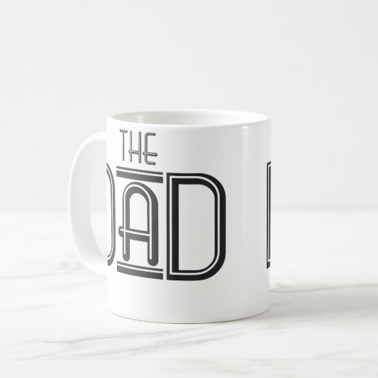 Tasse "DER Vater" (Vorderseite Links)