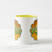 Tasse der Veganen Blume (Mittel)
