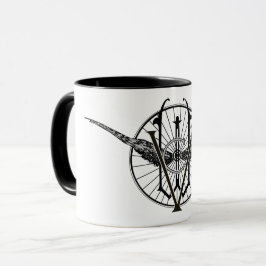 Tasse der Vermont Wheel Club Logos