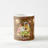 Tasse der viktorianischen Rose (Mittel)