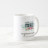 Tasse der Vintagen Aquarellkamera (VorderseiteRechts)