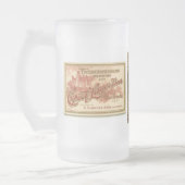 Tasse der Vintagen Bierwerbung (Links)