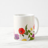 Tasse der Vintagen Blume (VorderseiteRechts)