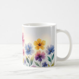 Tasse der Vintagen Blume - von der Natur Inspirier