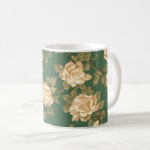 Tasse der Vintagen Rose (VorderseiteRechts)