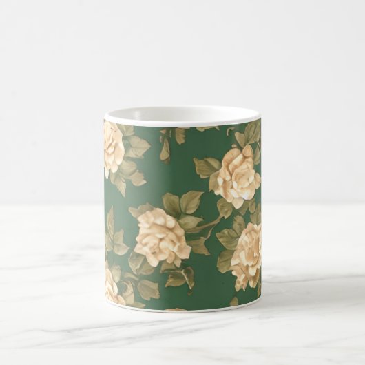 Tasse der Vintagen Rose (Mittel)