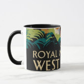 Tasse der Vintagen Westindischen Inseln (Links)