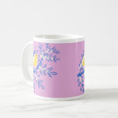 Tasse der Vogelkunst (Vorderseite Links)