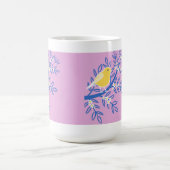 Tasse der Vogelkunst (Zentrum)