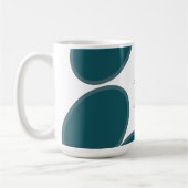 Tasse der Waldgrüne Gastgeschenk Hochzeit (Links)