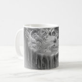 Tasse der Warp-Zeit - Design des Tropfens der gesc (Vorderseite Links)