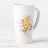 Tasse der Wasserfarbe (Rechte Ecke)