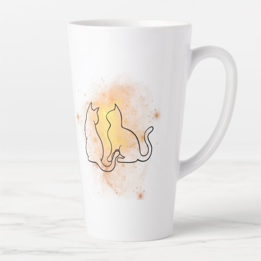 Tasse der Wasserfarbe (Rechts)