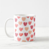 Tasse der Watercolor-Herz-| (Links)