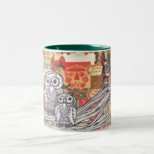 Tasse der Weihnachtseulen-2