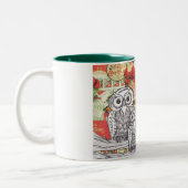 Tasse der Weihnachtseulen-2 (Links)