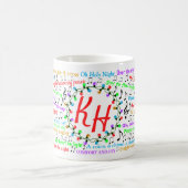 Tasse der WeihnachtsTexte (Mittel)