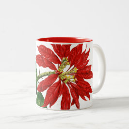 Tasse der Weihnachtszeit-Blume
