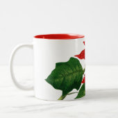 Tasse der Weihnachtszeit-Blume (Links)